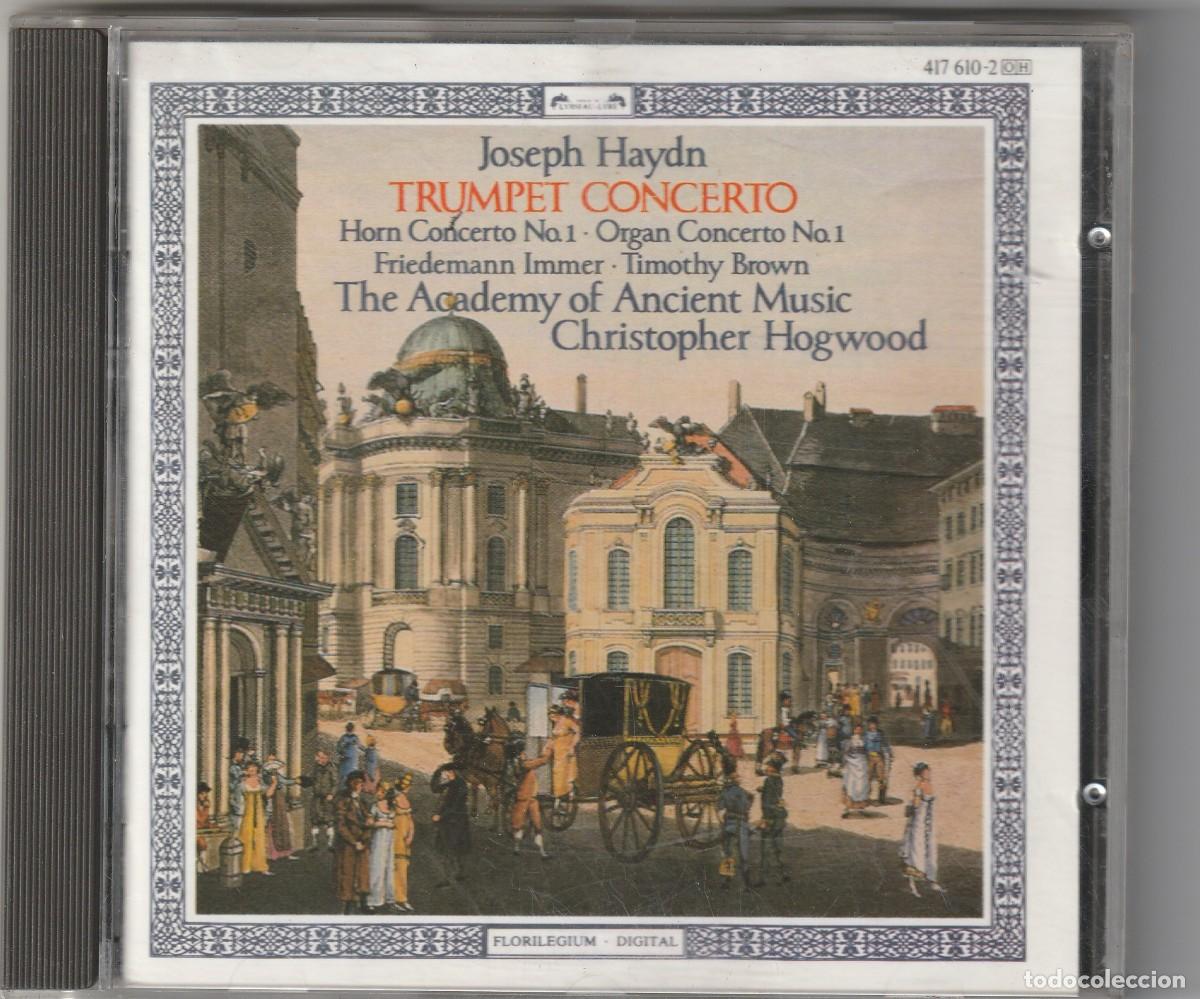CDs de m&uacute;sica: HAYDN - TRUMPET CONCERTO (CD L'OISEAU-LYRE 1987) CHRISTOPHER HOGWOOD