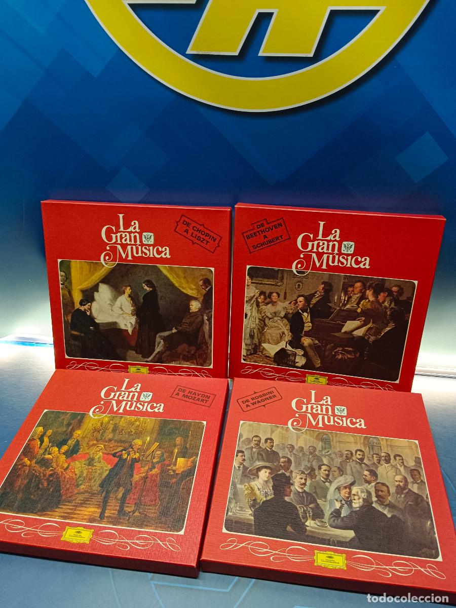 CDs de m&uacute;sica: 4 box albums, LA GRAN M&Uacute;SICA - Colecci&oacute;n casi completa DEUTSCHE GRAMMOPHON