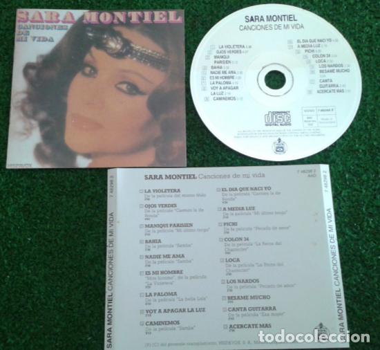 CDs de m&uacute;sica: SARA MONTIEL ** Canciones de mi vida ** CD 1987