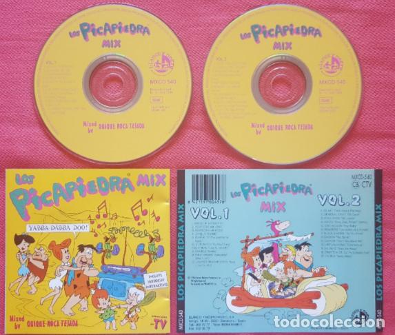 CDs de m&uacute;sica: THE FLINTSTONES MIX 1994 CD DOBLE Ice MC RYAN PARIS Skoria TONY WILSON Da Blitz