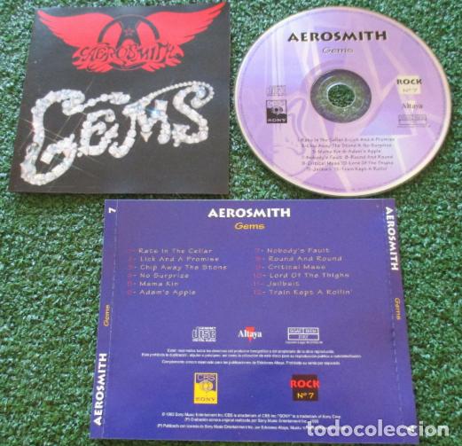 CDs de m&uacute;sica: AEROSMITH ** Gems ** CD REEDICION 1996 - Foto 1