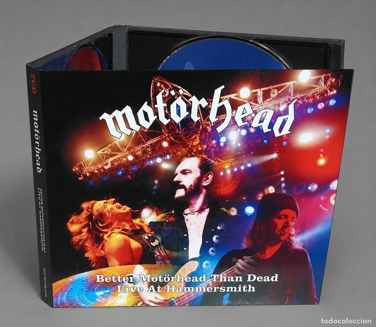 CDs de m&uacute;sica: �R8801 - [DOBLE CD]. MOT&Ouml;RHEAD. BETTER MOT&Ouml;RHEAD THAN DEAD. LIVE AT HAMMERSMITH. DIGIPACK.