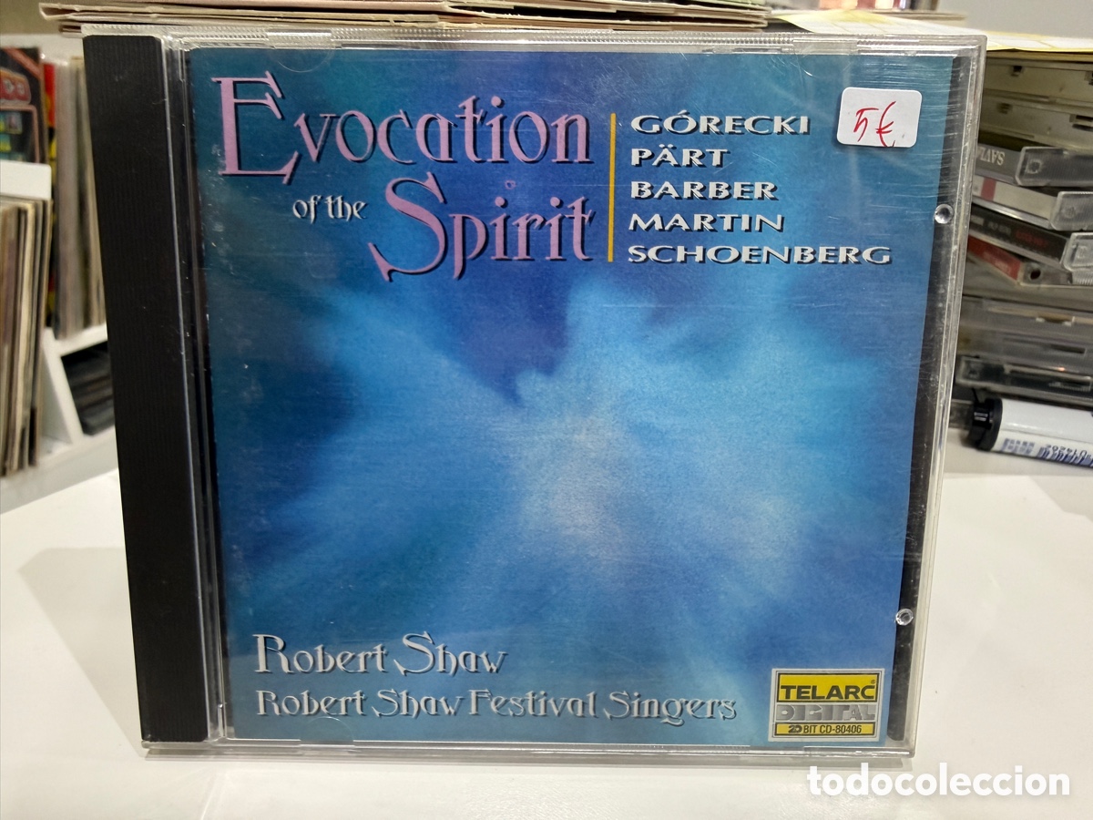 CDs de m&uacute;sica: G&oacute;recki, P&auml;rt, Barber, Martin - Robert Shaw Festival Singers - Evocation Of The Spirit (CD)