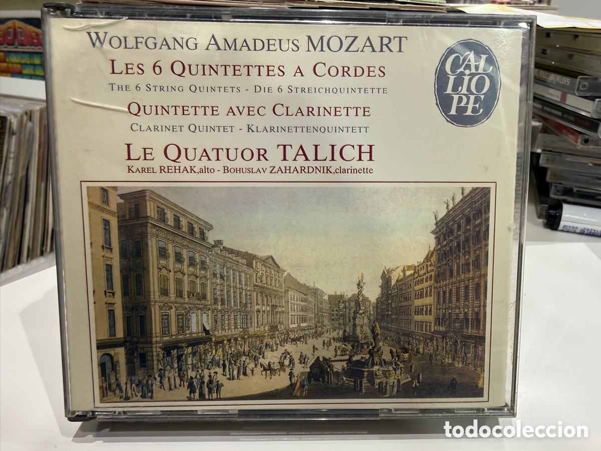 CDs de m&uacute;sica: Mozart - Talich Quartet - Die 6 Streichquintette (3xCD)