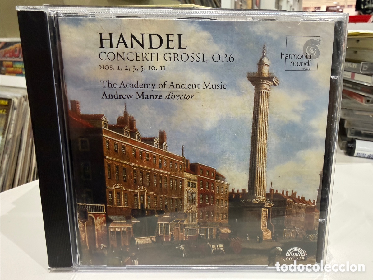 CDs de m&uacute;sica: H&auml;ndel - Academy Of Ancient Music, The, Andrew Manze - Concerti Grossi, Op. 6 (CD)
