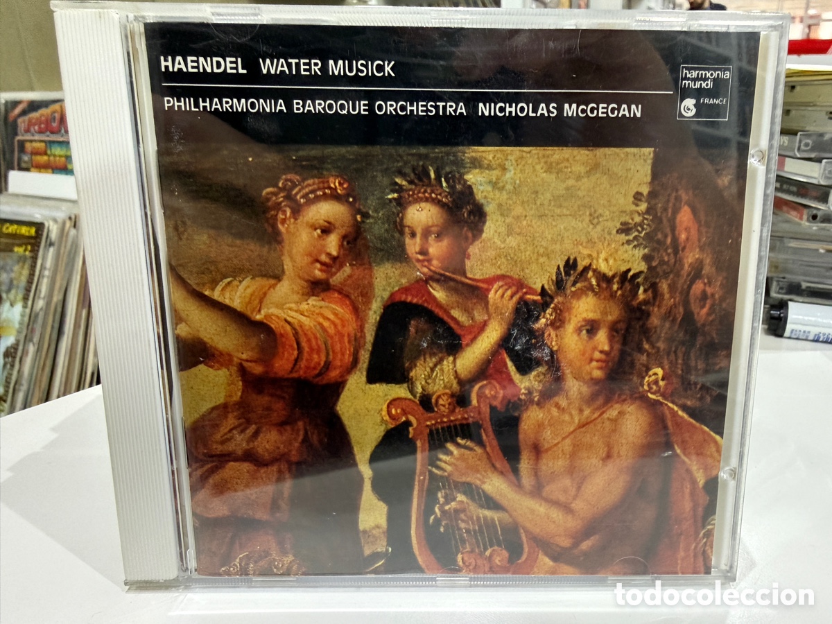 CDs de m&uacute;sica: H&auml;ndel - Philharmonia Baroque Orchestra, Nicholas McGegan - Water Musick (CD)