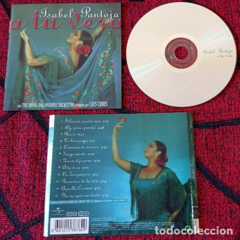Music CDs: ISABEL PANTOJA & ROYAL PHILARMONIC ORCHESTRA ** A Tu Vera ** CD 1999