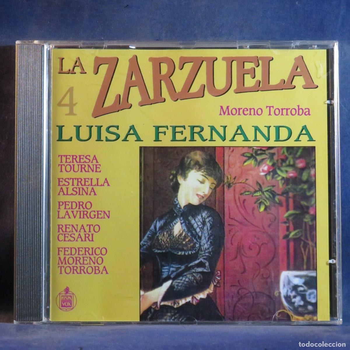 CDs de m&uacute;sica: LA ZARZUELA - MORENO TORROBA - CD