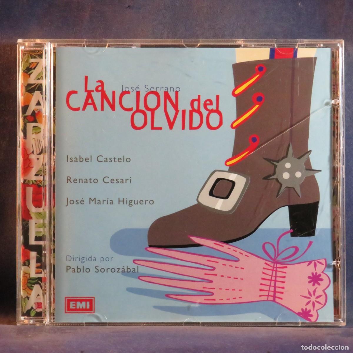 CDs de m&uacute;sica: JOS&Eacute; SERRANO &ndash; LA CANCI&Oacute;N DEL OLVIDO - CD