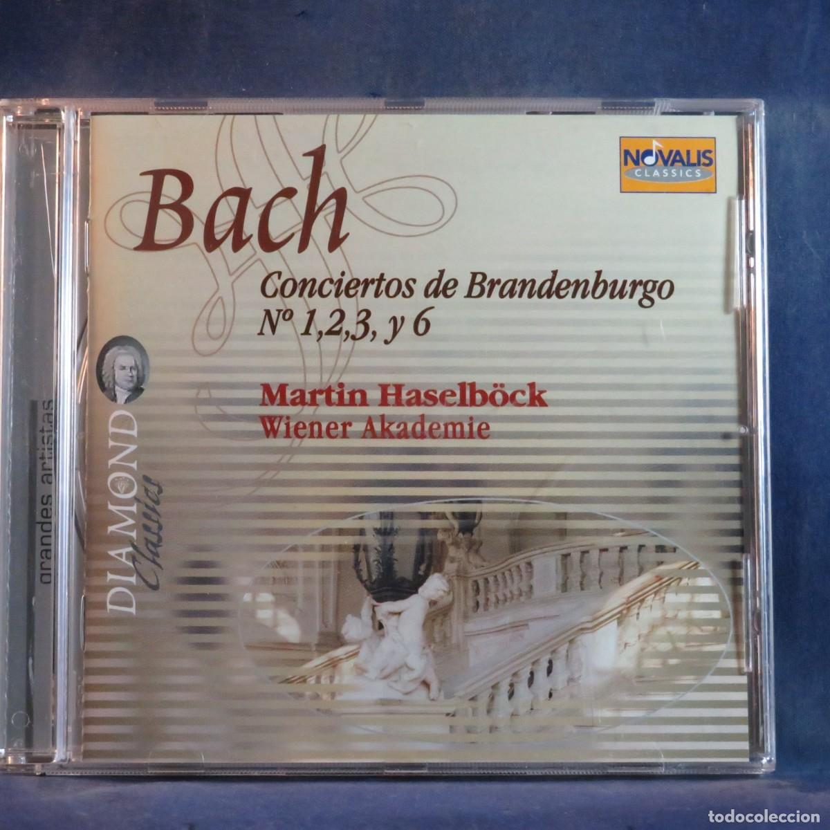 Music CDs: BACH, MARTIN HASELB&Ouml;CK, WIENER AKADEMIE &ndash; BRANDENBURG CONCERTOS NOS. 1-6 - CD