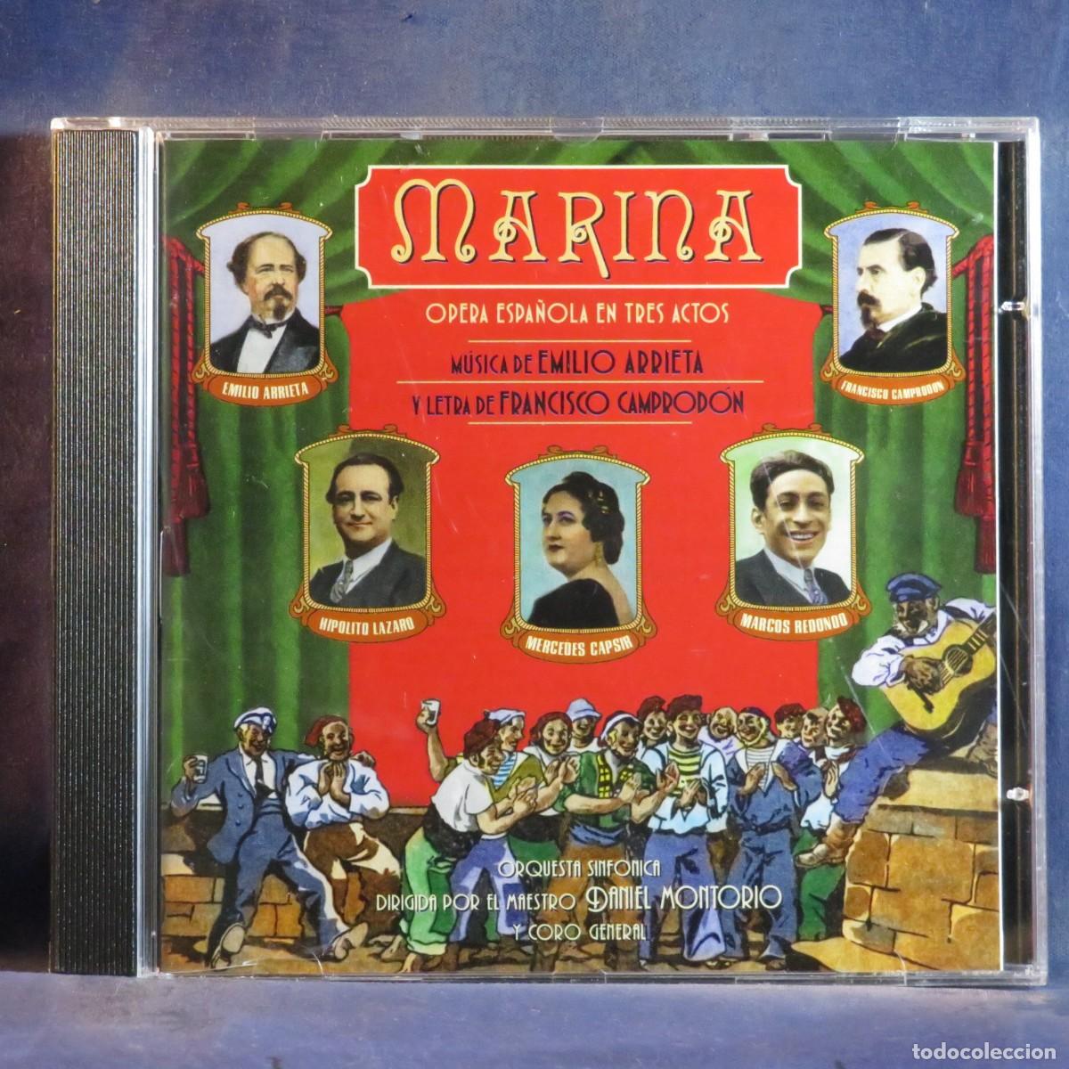 CDs de m&uacute;sica: MARINA - OPERA ESPA&Ntilde;OLA EN TRES ACTOS - CD