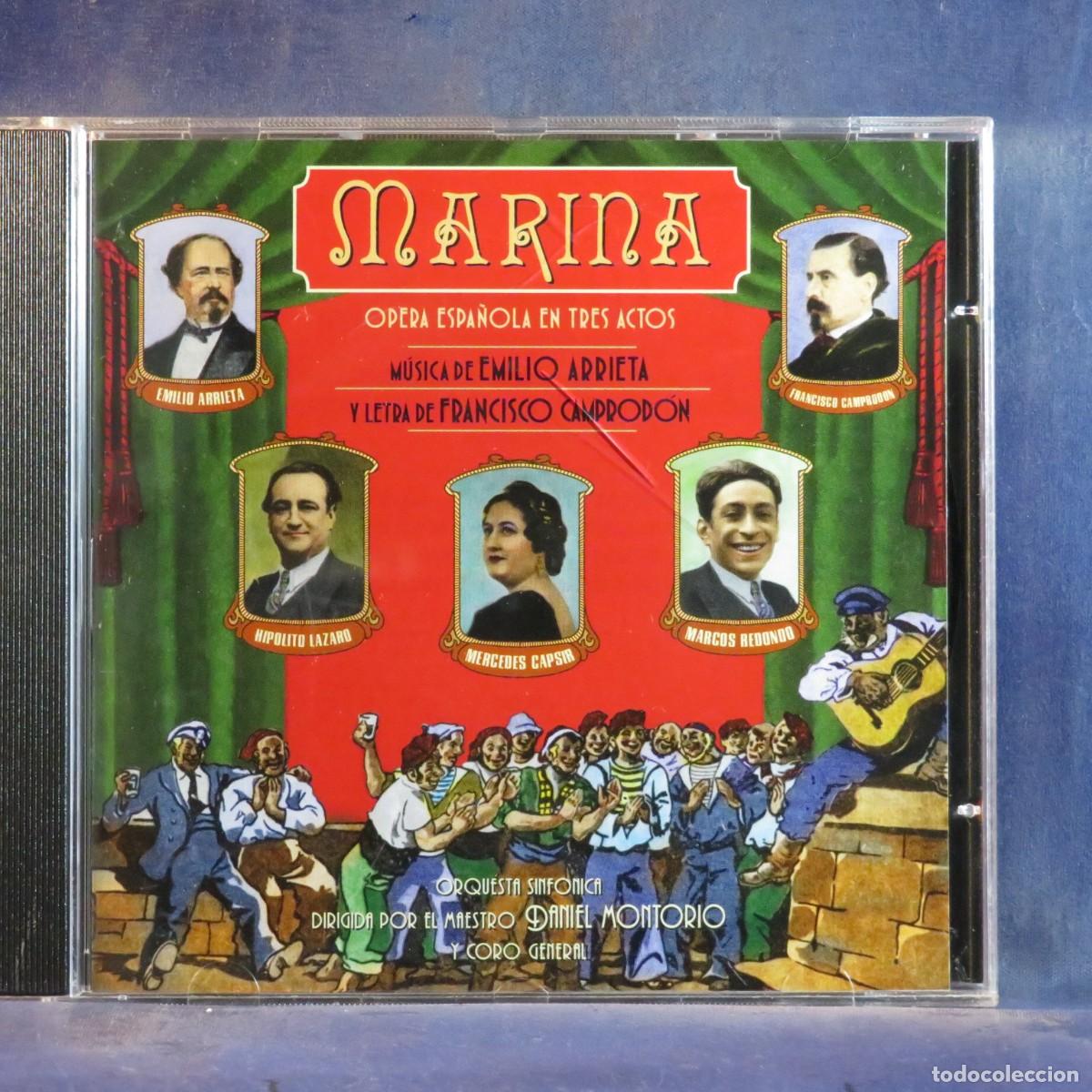 CDs de m&uacute;sica: MARINA - OPERA ESPA&Ntilde;OLA EN TRES ACTOS - CD