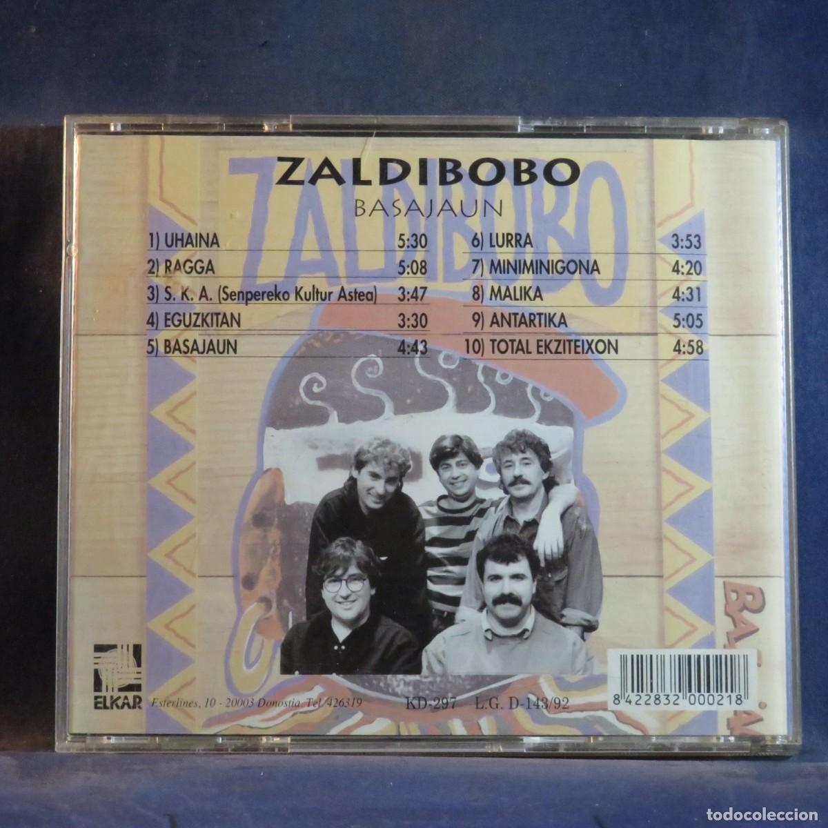 CDs de m&uacute;sica: ZALDIBOBO &ndash; BASAJAUN - CD - Foto 2