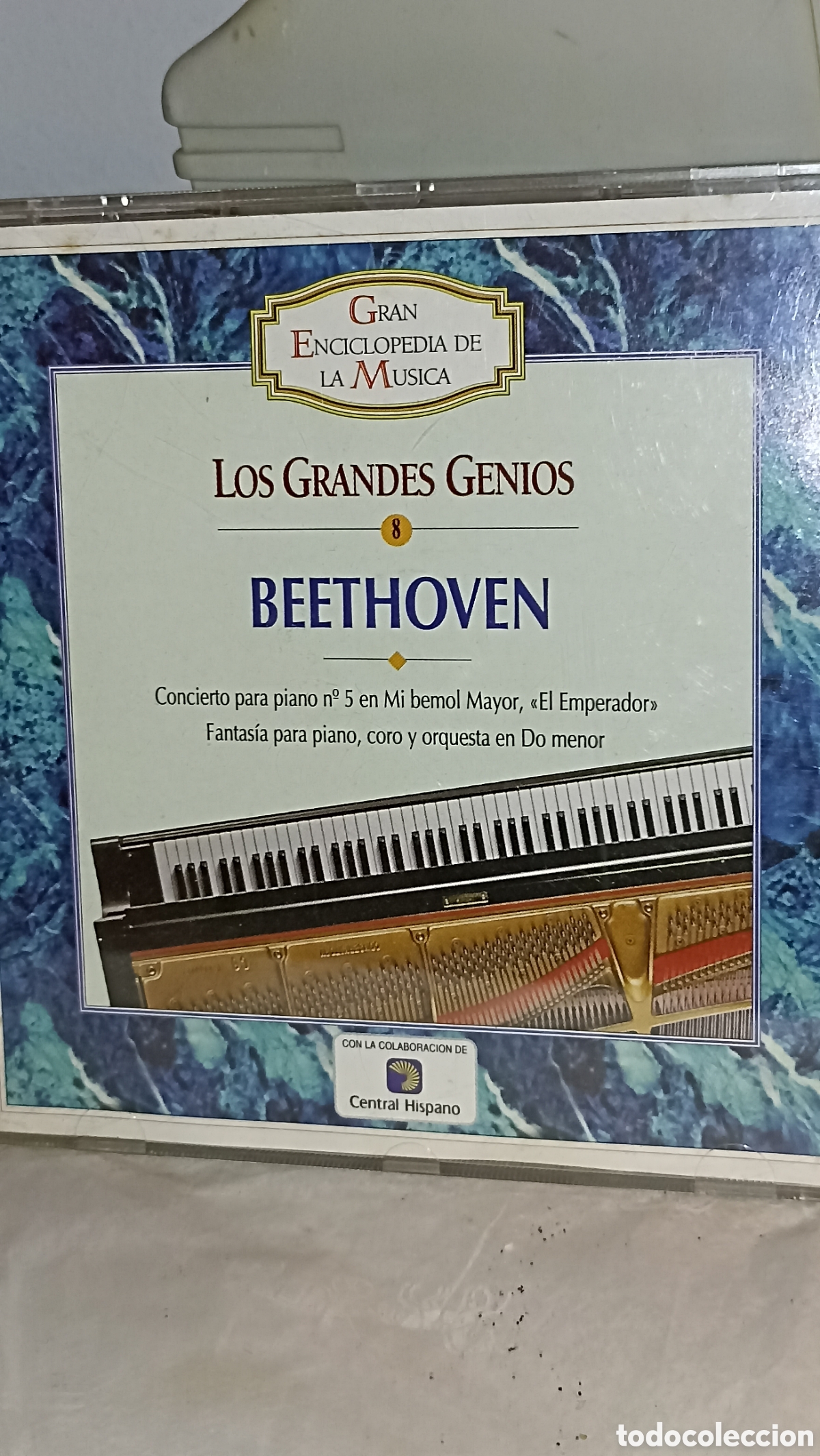 CDs de m&uacute;sica: Bethoven.Concierto para piano n.&ordm; 5 en Mi bemol mayor, Op. 73&rdquo; conocido como &rdquo;El Emperador&rdquo;.