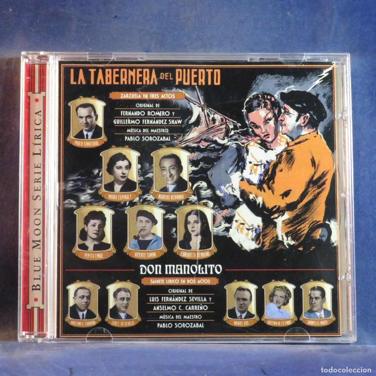 CDs de m&uacute;sica: LA TABERNERA DEL PUERTO - ZARZUELA EN TRES ACTOS - CD