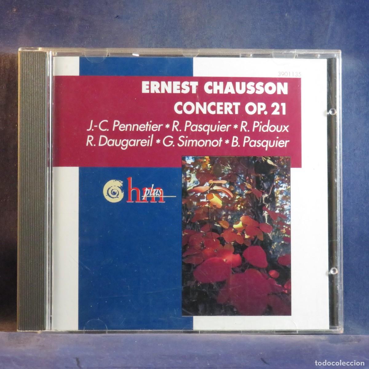 CDs de m&uacute;sica: ERNEST CHAUSSON &ndash; CONCERT OP. 21 - CD