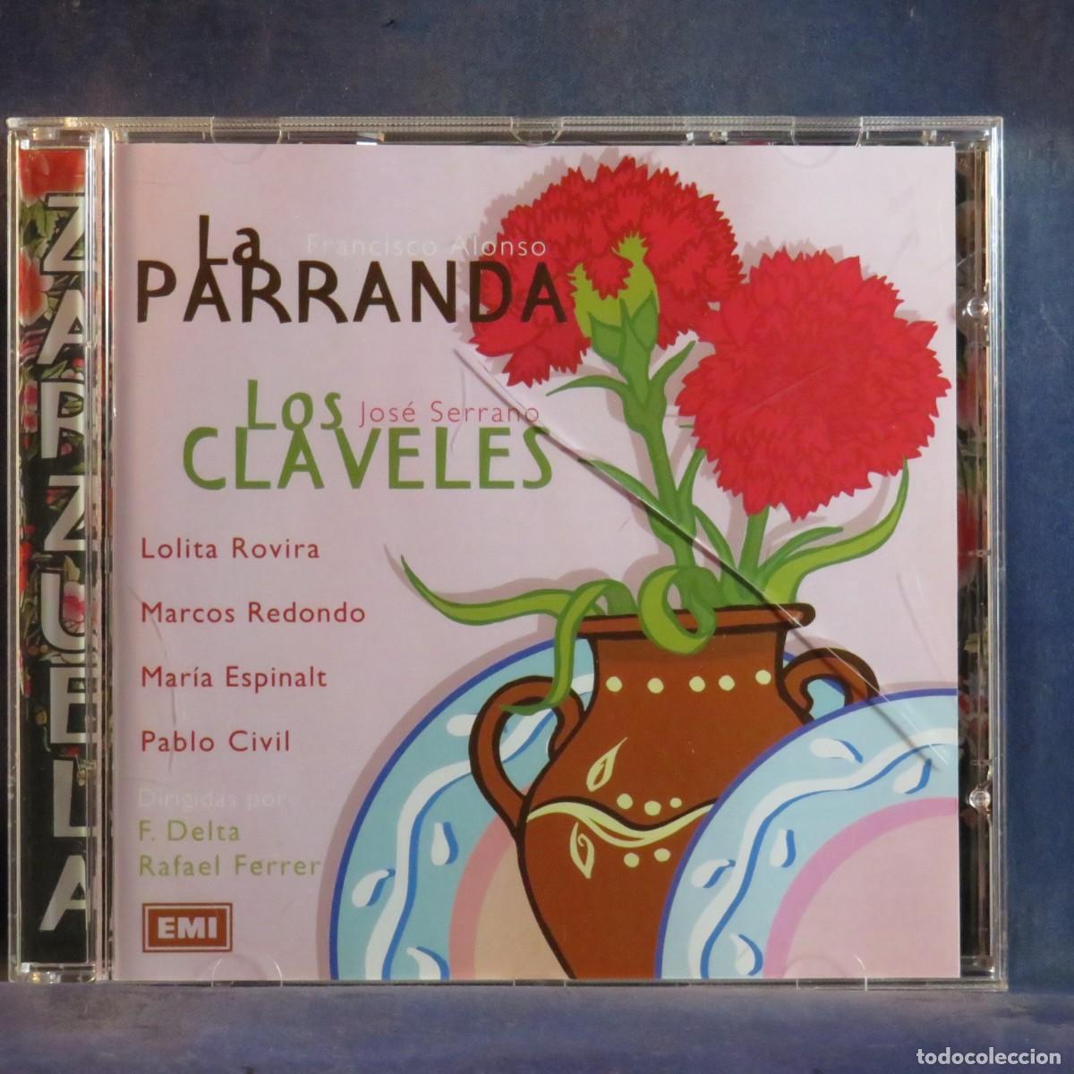 CDs de m&uacute;sica: FRANCISCO ALONSO / JOS&Eacute; SERRANO* &ndash; LA PARRANDA / LOS CLAVELES - CD