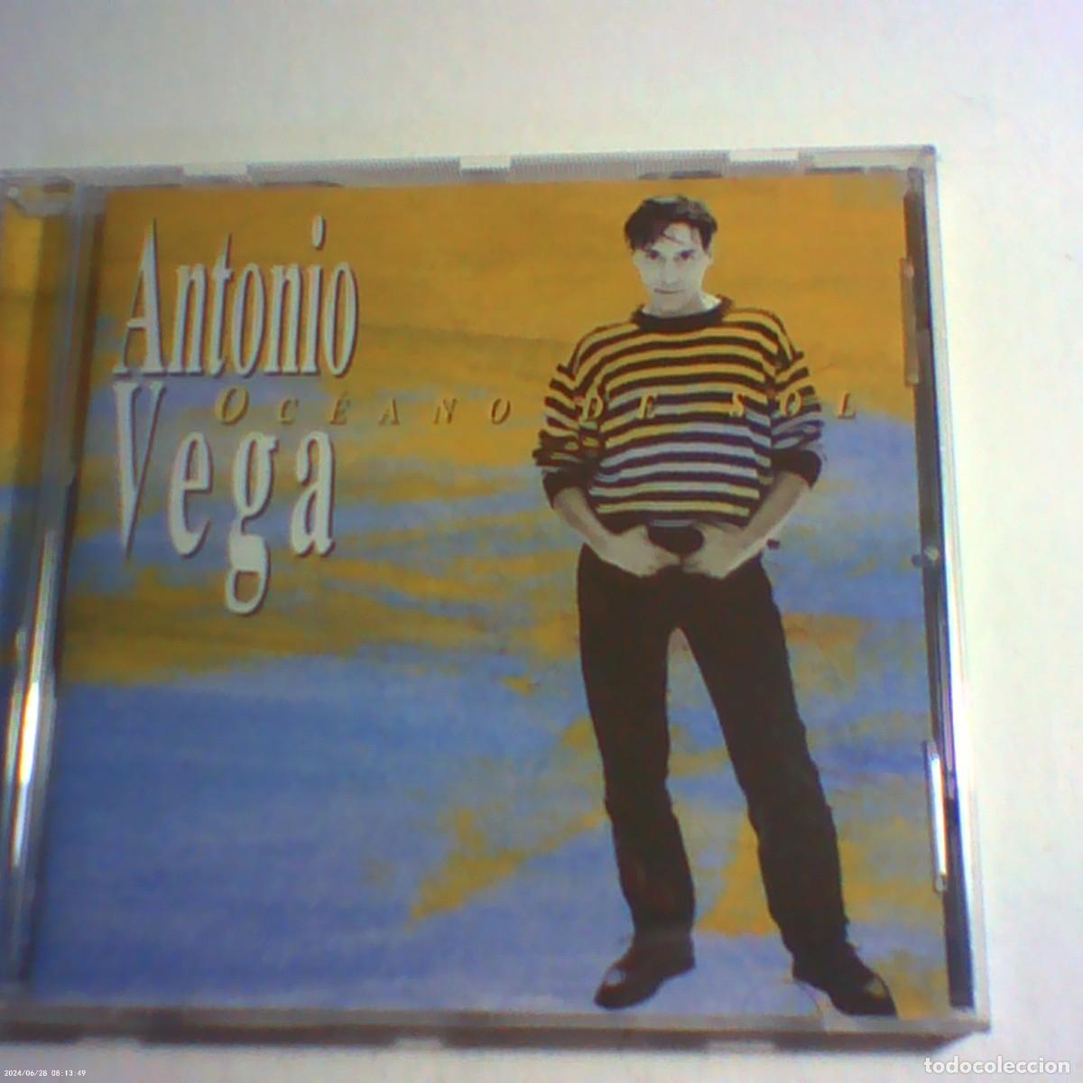 CDs de m&uacute;sica: cd antonio vega. oc&eacute;ano de sol. universal 2002 spain. 10 temas. libreto letras (seminuevo)