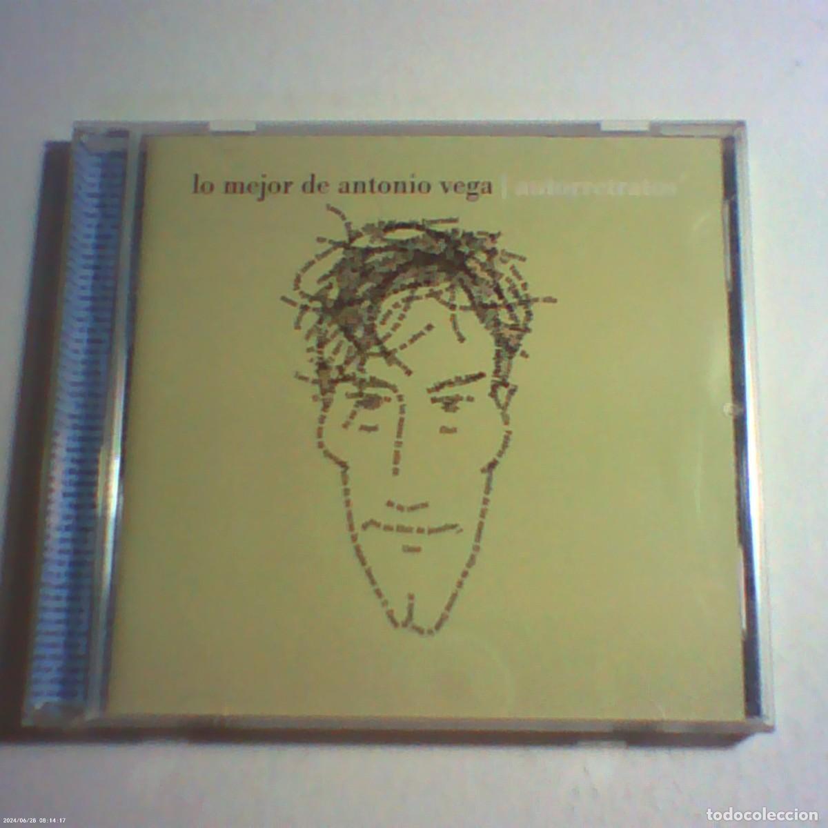 CDs de m&uacute;sica: cd lo mejor de antonio vega. autorretratos. universal 2004 spain. 17 temas. libreto letras seminuevo