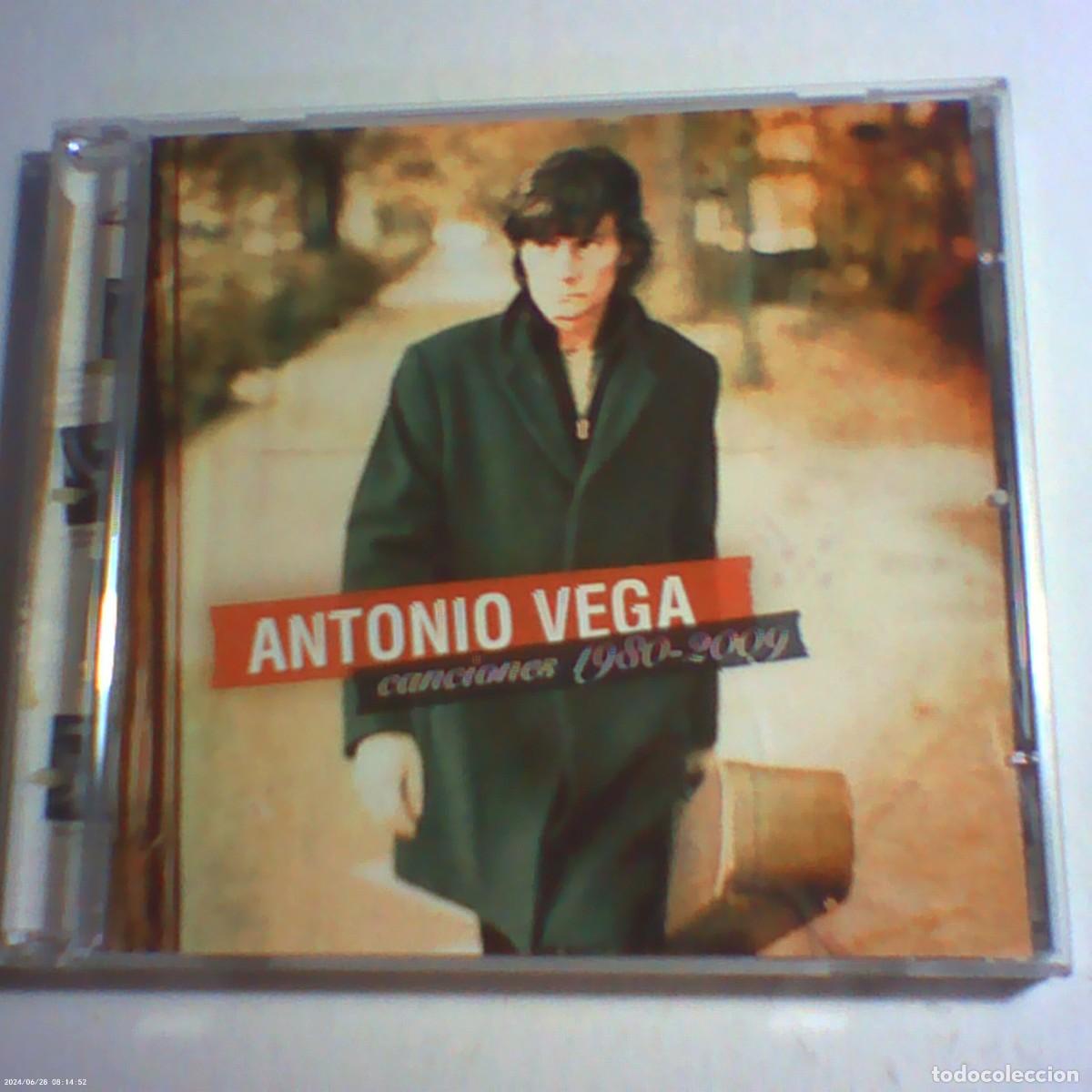 CDs de m&uacute;sica: 2 cd's antonio vega. canciones 1980-2009. emi 2009 spain. 30 temas (seminuevo)