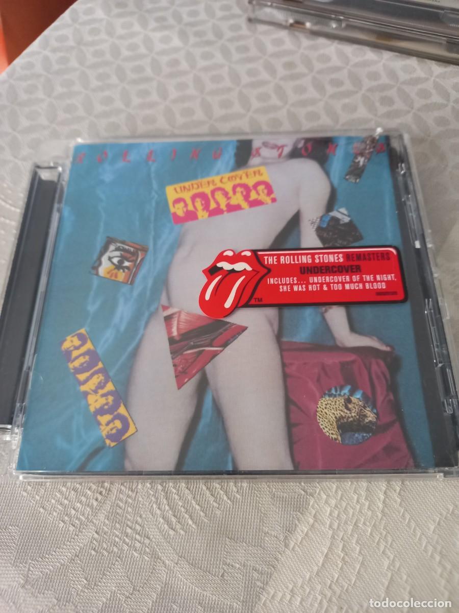 CDs de m&uacute;sica: RAR CD. ROLLING STONES. UNDERCOVER. STICKER