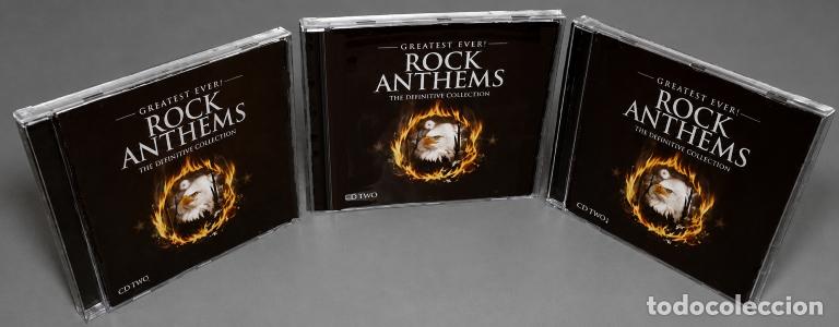 Musik-CDs: [3 DISCOS]. ROCK. ANTHEMS. COMPLETO. NICKELBACK. MOT&Ouml;RHEAD. RAINBOW. TESLA. WHO. EUROPE.