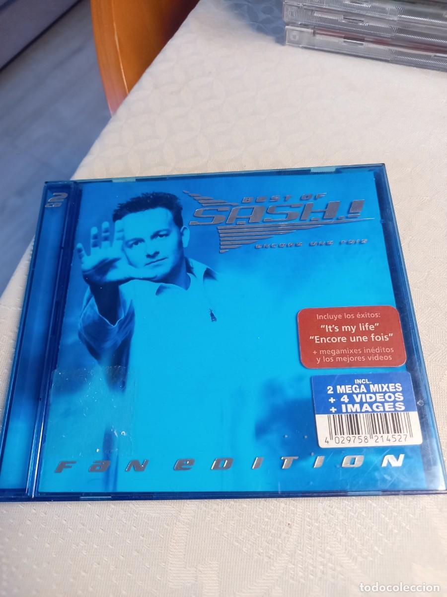 CDs de m&uacute;sica: RAR 2 CD'S. SASH!. BEST. FAN EDITION
