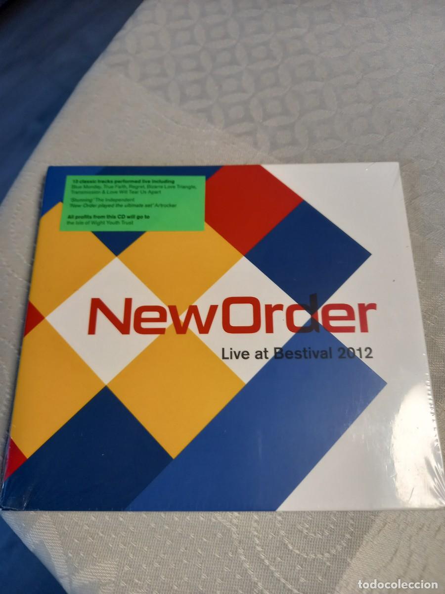 CDs de m&uacute;sica: RAR CD. NEW ORDER. LIVE AT BESTIVAL 2012. DIGIPACK. SEALED. STICKER