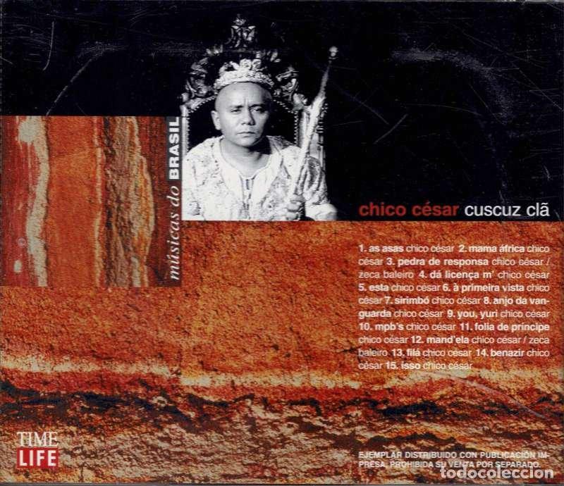 CDs de m&uacute;sica: Chico C&eacute;sar - Cuscuz Cl&aacute;. CD - Foto 2