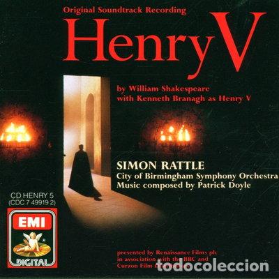 CDs de m&uacute;sica: Henry V: Original Soundtrack Recording- 0077774991926
