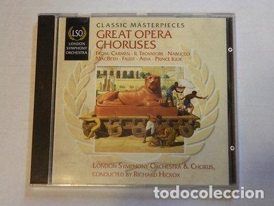 CDs de m&uacute;sica: Great Opera Choruses- 5010946690826
