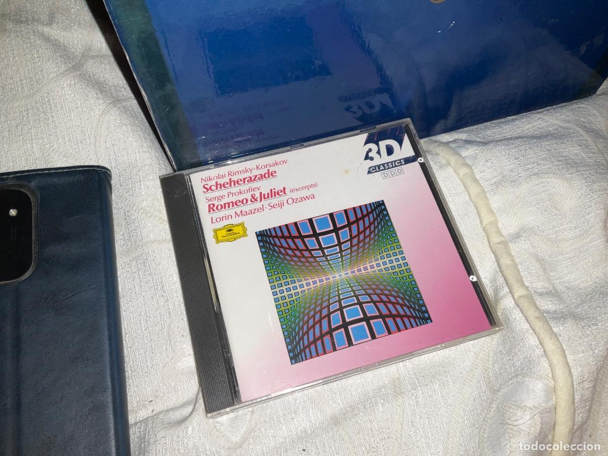 Musik-CDs: RIMSKY-KORSAKOV: PROKOFIEV, LORIN MAAZEL, SEIJI OZAWA - SCHEHERAZADE OP. 35 / ROMEO AND JULIET -