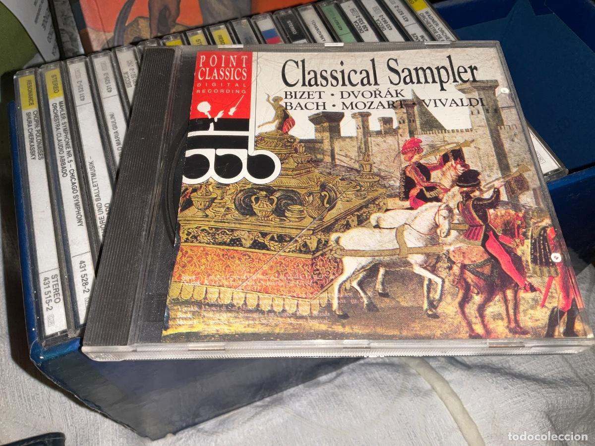 CDs de m&uacute;sica: BIZET DVRAK BACH MOZART VIVALDI / CLASSICAL SAMPLER-CD- POINT CLASSIS 2650882 - HOLLAND 1992