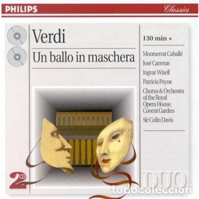 CDs de m&uacute;sica: Un Ballo in Maschera- 0028945631622