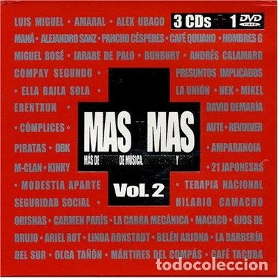 CDs de m&uacute;sica: M&aacute;s Y M&aacute;s Vol. 2- 5050466878625