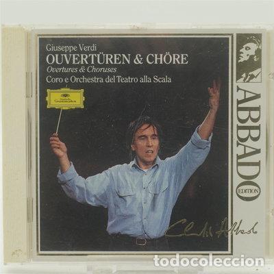 CD de M&uacute;sica: Giuseppe Verdi: Ouvert&uuml;ren & Ch&ouml;re- 0028943702423