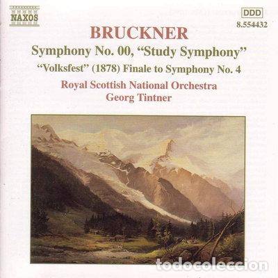CDs de m&uacute;sica: Bruckner: Symphony No. 00 'Study Symphony' / 'Volkfest' (1878) Finale to Symp...- 0636943443224