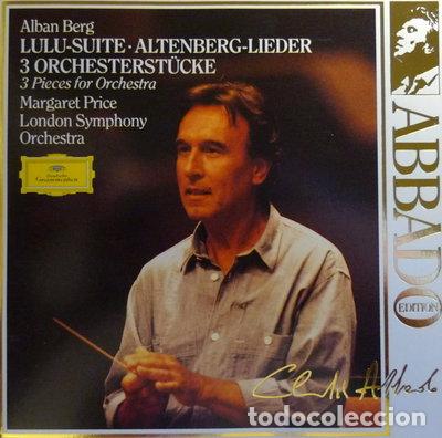 CDs de m&uacute;sica: Lulu Suite / Altenberg Lieder / 3 Pieces For Orchestra- 0028943700528