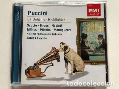 CDs de m&uacute;sica: La Boh&egrave;me (Highlights)- 0724357498425