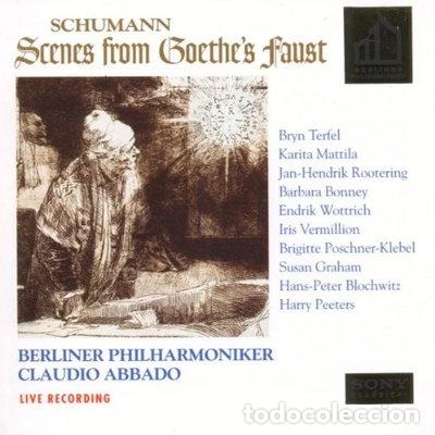 CDs de m&uacute;sica: Schumann: Scenes from Goethe's Faust- 5099706630821