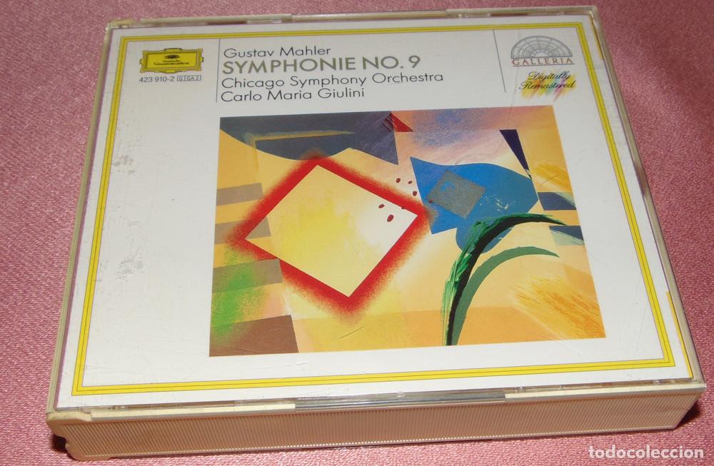 CDs de m&uacute;sica: GUSTAV MAHLER - SYMPHONIE N&ordm; 9 - CARLO MARIA GIULINI - CHICAGO ORCHESTRA- 2 CD ALBUM
