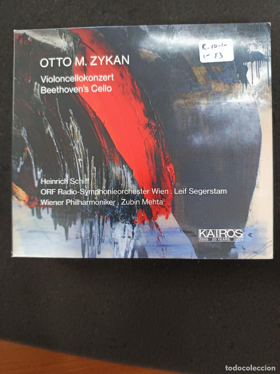 CDs de m&uacute;sica: OTTO M. ZYKAN. VIOLONCELLOKONZERT. BEETHOVEN'S CELLO. CELLO: HEINRICH SCHIFF