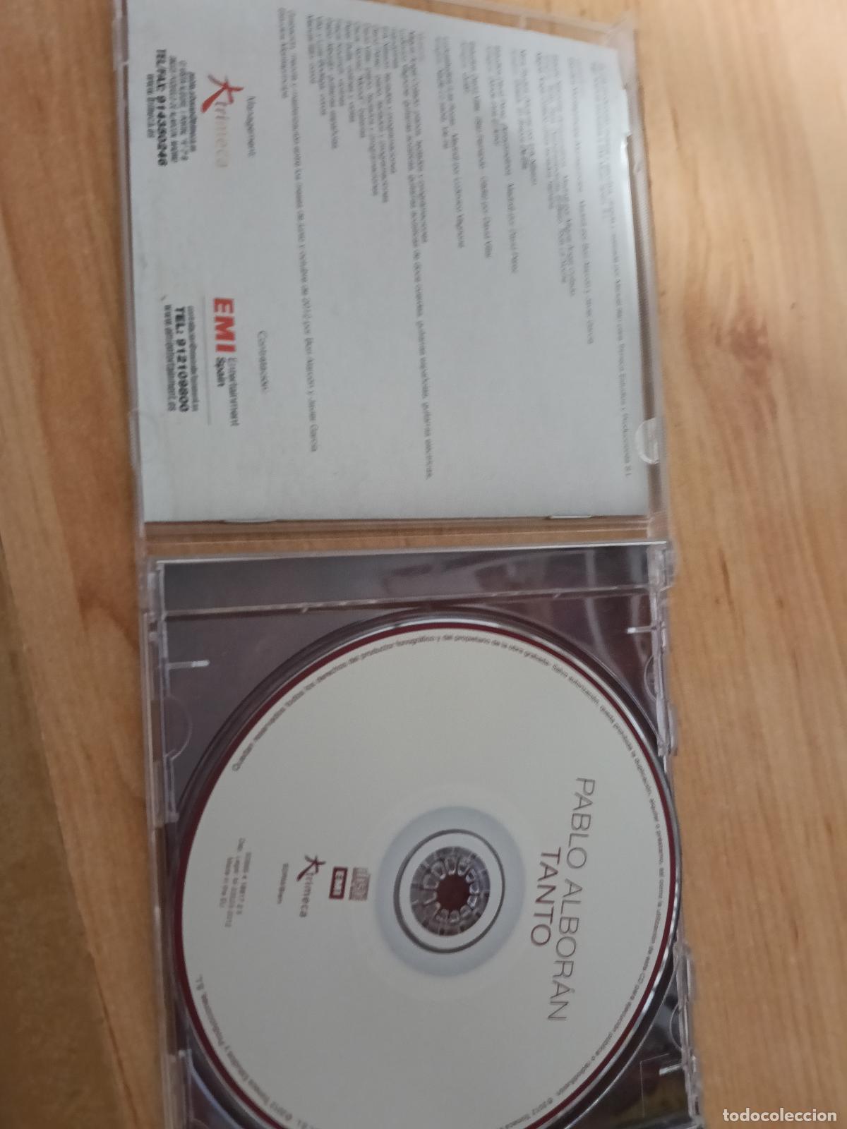 CDs de m&uacute;sica: Cd Pablo Albor&aacute;n &rdquo;Tanto&rdquo; - Foto 2