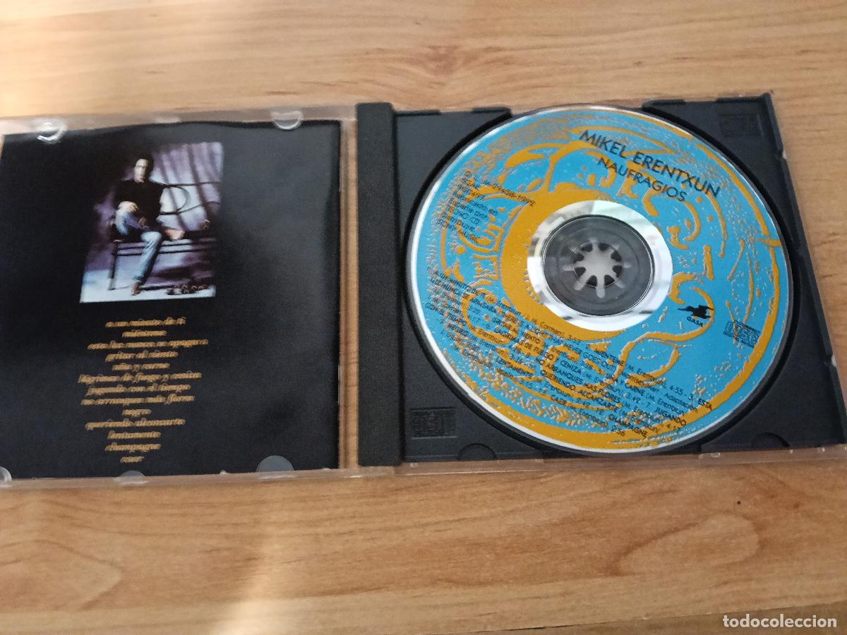 CDs de m&uacute;sica: cd Mikel Erentxun &rdquo;Naufragios&rdquo; - Foto 2