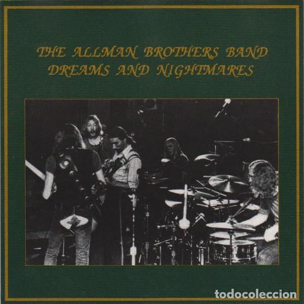 CDs de m&uacute;sica: ALLMAN BROTHERS BAND - DREAM AND NIGHTMARES - CD LIVE 1971 SENSIMILLA
