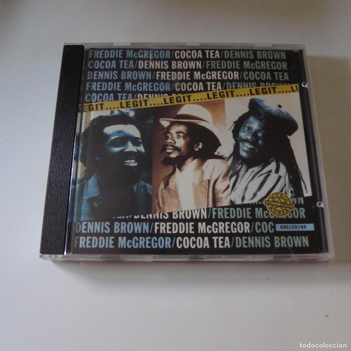 CDs de m&uacute;sica: Freddie McGregor / Dennis Brown / Cocoa Tea &ndash; Legit CD