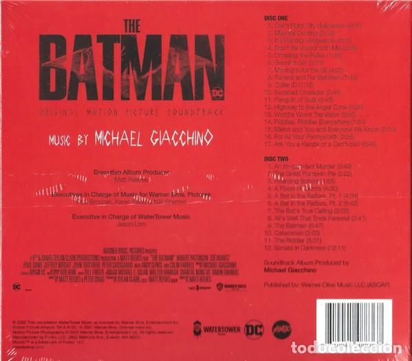 CDs de m&uacute;sica: Michael Giacchino &lrm;&ndash; The Batman - Foto 2