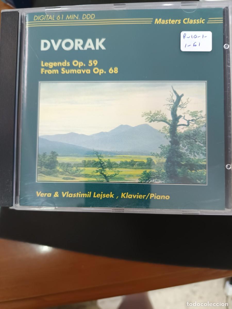 CDs de m&uacute;sica: DVORAK: LEGENDS (OP 59). FROM SUMAVA (OP.68). PIANO: VERA & VLASTIMIL LEJSEK