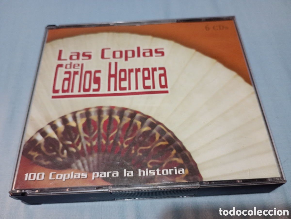 CDs de m&uacute;sica: Las coplas de Carlos Herrera CD 6 discos