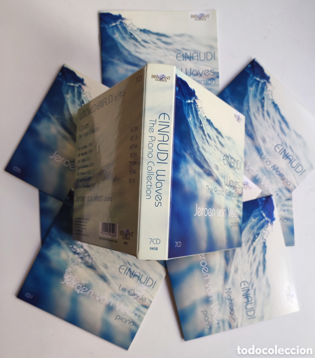 CDs de m&uacute;sica: COFRE 7 CD - LUDOVICO EINAUDI & JEROEN VAN VEEN / BRILLIANT CLASSICS 2013 THE NETHERLANDS